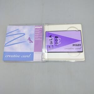 Pfaff - Embroidery Creative Card - My Own Personal Designs - Re-Writable - 1001